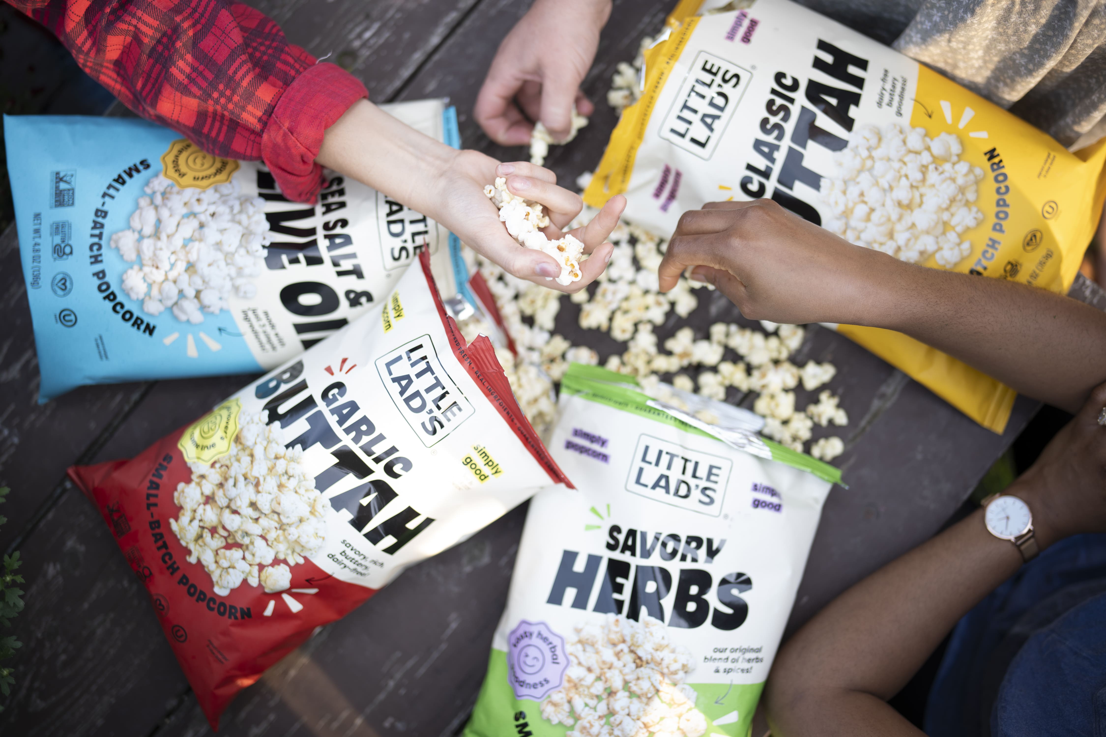 Little Lad’s Popcorn Factory in Vermont producing small-batch vegan popcorn with real ingredients