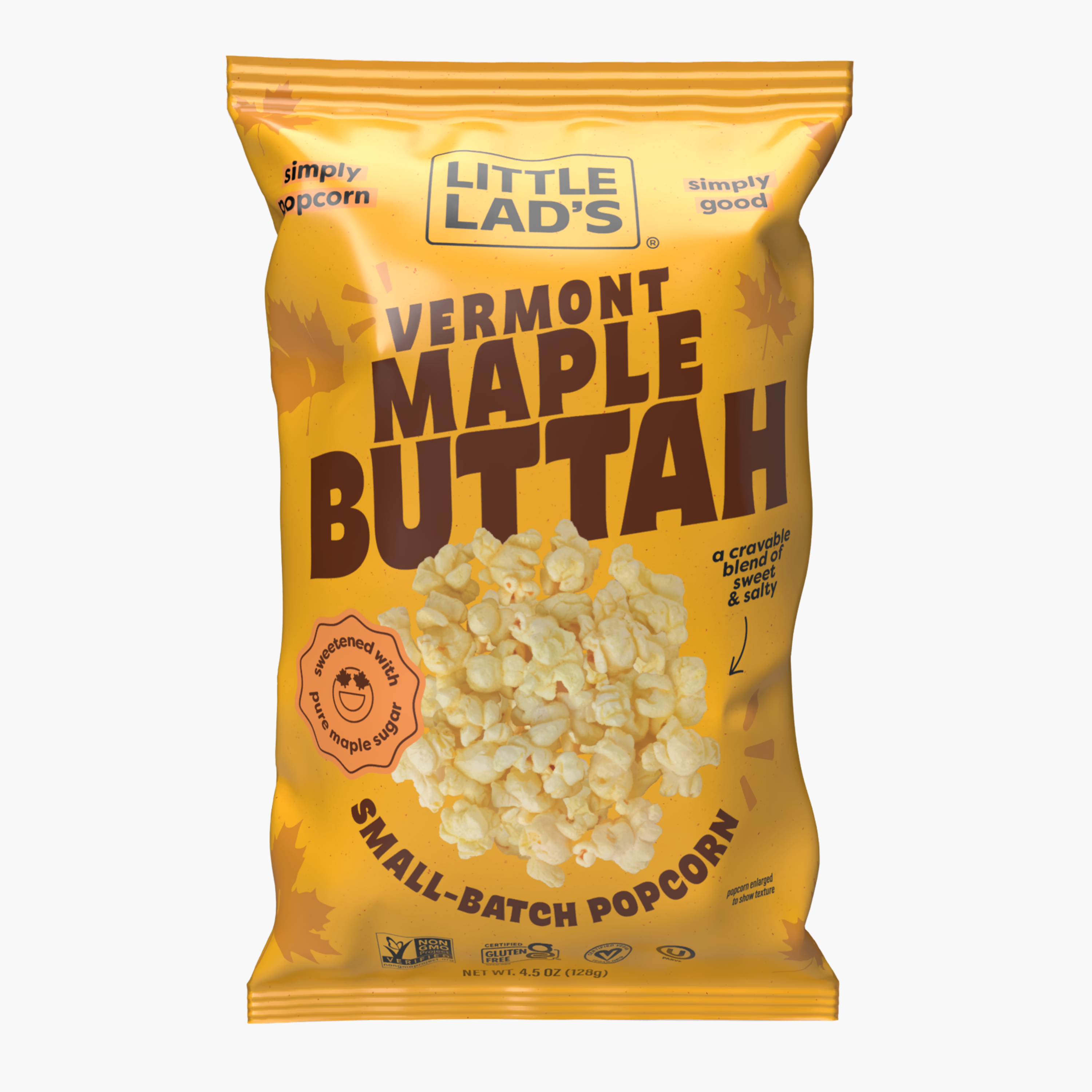 Little Lad's Vermont Maple Butter popcorn