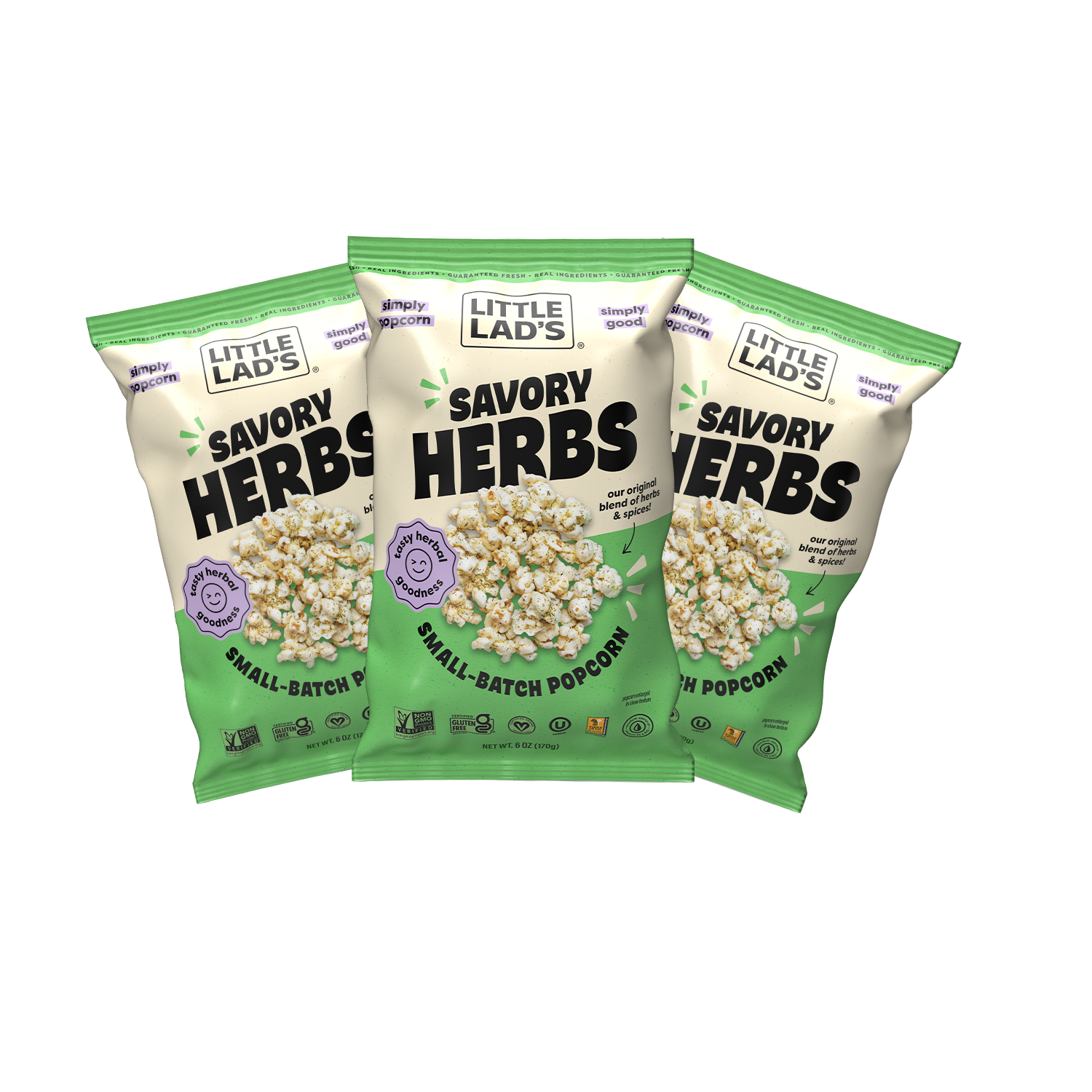 Savory Herbs Popcorn 1.5oz 1ct