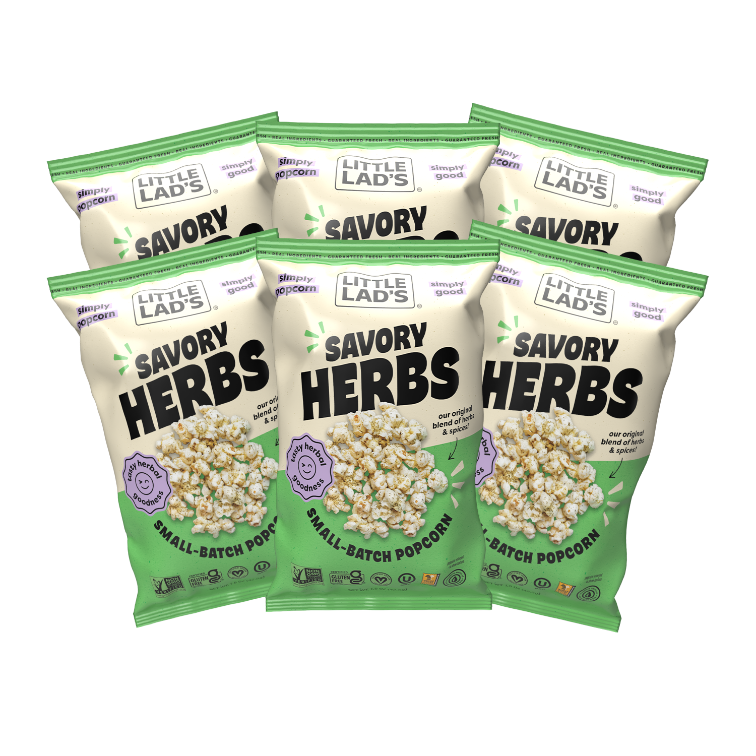 Savory Herbs Popcorn 1.5oz 1ct